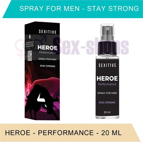 Heroe perfomance - Spray Masculino 20ml
